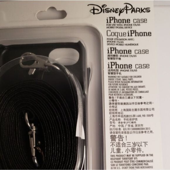 Disney Minnie Mouse IPhone Cover Purse 7 6S Polka Dot Bow Crossbody Wallet - Picture 7 of 9